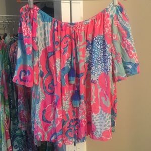 Lilly Pulitzer EUC Top XL